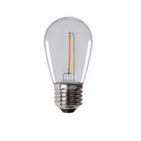 Kanlux LED lámpa , égő , izzószálas hatás , filament , kültéri , kék , E27 , 0.9 Watt , KANLUX