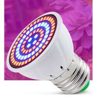 LEDISSIMO Növénynevelő LED lámpa , égő , E27 , spot , 8W , piros/kék fény , LEDISSIMO GROW