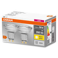 Ledvance LED lámpa , égő , szpot , GU10 , 2 x 4.3W , meleg fehér , LEDVANCE (OSRAM)