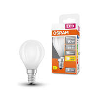 Ledvance LED lámpa , izzó , gömb , E14 foglalat , opál , 5.5Watt , meleg fehér, Ledvance (OSRAM)