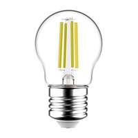 Rábalux LED lámpa , égő , izzószálas hatás , filament , körte , G45 , E27 , 2W , természetes...