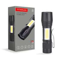 VIDEX Led zseblámpa , 120 lm , 6500 K , USB , VIDEX , TITANUM