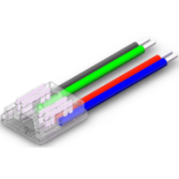 LEDISSIMO Betáp kábel , 10 mm-es , 4 pólusus , RGB DOTLESS COB LED szalaghoz , IP20/IP65 , MULTI SNAP