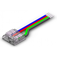 LEDISSIMO Betáp kábel , 12 mm-es , 5 pólusus , RGBW DOTLESS COB LED szalaghoz , IP20/IP65 , MULTI SNAP
