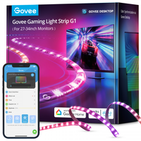GOVEE Digitális LED szalag szett , PC monitor követő funkcióval , RGB + IC (digitális) , 2m ,...