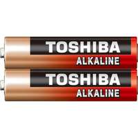 TOSHIBA Ceruzaelem AAA (LR03) , 1.5 Volt , 2 darab , tartós , elem , Red Alkaline , TOSHIBA