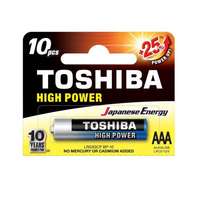 TOSHIBA Ceruzaelem AAA (LR03) , 1.5 Volt , 1 darab , tartós , elem , High Power , TOSHIBA