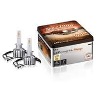 OSRAM LED lámpa , égő , autó izzó , fényszóró , 2 db-os csomag , H1 , 13 Watt , meleg fehér ,...