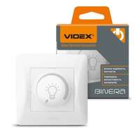VIDEX Fali kapcsoló , dimmer , sülyesztett , 230V AC , 200 Watt , fehér , VIDEX , BINERA