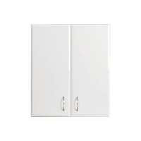Vertex Bianca 60-as Faliszekrény 2 ajtóval, magasfényű fehér színben