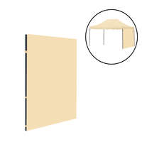 Leziter Kerti pavilon oldalfal ponyva 3x4 m beige