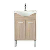 Leziter Nerva 55 cm-es bútorhoz alsószekrény, mosdóval, Sonoma tölgy
