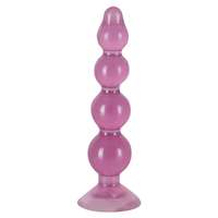 You2Toys anal beads - tapadókorongos análbot (lila)