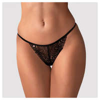 Obsessive Obsessive Intensa - pántos csipketanga (fekete)