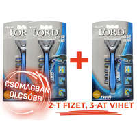 Lord LORD II Fresh PLUS készülék + 5 cserélhető fej (L142P) 2-t fizet, 3-at vihet