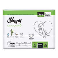 Sleepy Sleepy Natural Ultra Sensitive Bambusz pelenka Maxi 4 (7-14)(30db)