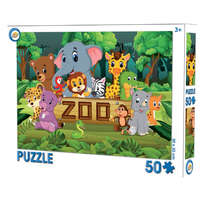 Állatos Állatkert puzzle 50 db-os