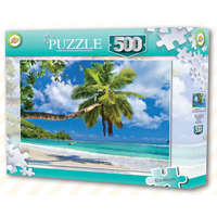 Óceán Seychelles Tengerpart puzzle 500 db-os