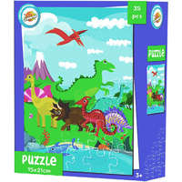 Dinoszaurusz Dinoszaurusz mini puzzle 35 db-os