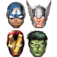 Bosszúállók Avengers Infinity Stones, Bosszúállók Maszk, álarc 6 db-os