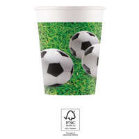 Sport Focis Soccer Field papír pohár 8 db-os 200 ml FSC