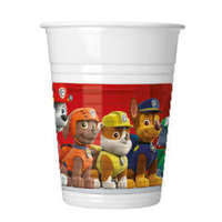 Mancs Őrjárat Paw Patrol Ready For Action, Mancs Őrjárat műanyag pohár 8 db-os 200 ml