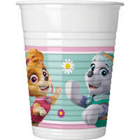 Mancs Őrjárat Paw Patrol Skye and Everest, Mancs Őrjárat műanyag pohár 8 db-os 200 ml