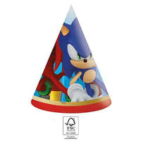 Sonic, a sündisznó Sonic a sündisznó Sega Parti kalap, csákó 6 db-os FSC