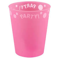 Születésnap Pink, Rózsaszín pohár, műanyag 250 ml