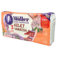 Müller Müller papírzsebkendő 3 rétegű 100db - Kelet varázsa