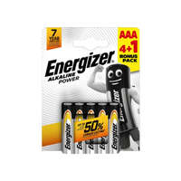Energizer Energizer Alkaline Power mikroceruzaelem (AAA) 4+1 db