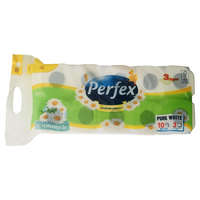 Perfex Perfex wc-papír 10 tekercs 3 réteg 117 lap - Kamilla
