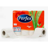 Perfex Perfex wc-papír 24 tekercs 3 rétegű - Illatmentes