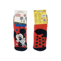 Mickey Mickey gyerek vastag csúszásgátlós zokni - Piros - 31-34