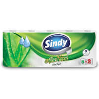 Sindy Sindy wc-papír 8+2 tekercs 3 rétegű - Aloe Vera