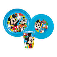 Mickey Mickey műanyag étkészlet - Kék
