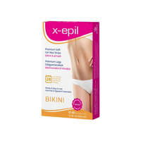 X-Epil X-Epil Használatra kész prémium gélgyantacsíkok bikini-hónalj - 12db +2db törlőkendő