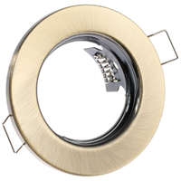 Lumiled ARDALI Süllyesztett, fix, kerek halogén lámpatest, antik fémlemez, MR16, GU10