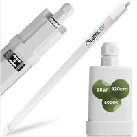 Lumiled Hermetikus LED műhelylámpa 120 cm garázsba 36W 4000K vízálló RAY LUMILED