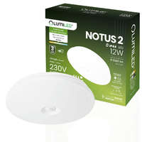 Lumiled LED Mennyezeti Lámpa Felületre Szerelhető 12W NOTUS 2 Kerek Mozgásérzékelős IP44 25 cm LUMILED