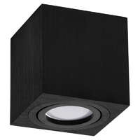 NNLED ELWATT Beépíthető négyzet alakú GU10 halogén lámpatest fekete