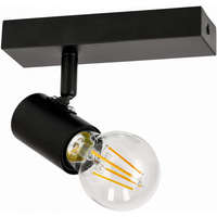 NNLED LED mennyezeti lámpa E27 fali lámpa reflektor állítható sín fekete