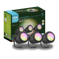 CALEX 3 db kerti spotlámpa készlet 24V RGB+CCT Bluetooth MESH Smart TUYA CALEX