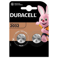 Duracell GOMBOS ELEMEK Duracell DL-2032 3V 2 db-os buborékcsomagolás