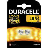 Duracell DURACELL LR54 G10 LR1130 1,5 V alkáli gombelemek 2 db-os buborékcsomagolás