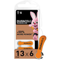 Duracell ELEMEK Duracell DA-13 BL6 hallókészülékhez