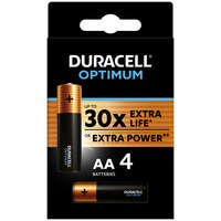 Duracell DURACELL OPTIMUM AA LR6 alkáli elemek 4 db