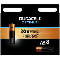 Duracell DURACELL OPTIMUM AA LR6 alkáli elemek 8 db