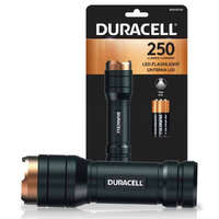 Duracell Alumínium LED zseblámpa kézi taktikai elem 3xAAA 250lm DURACELL