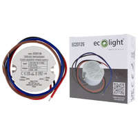 Ecolight FI60 süllyesztett tápegység LED szalagokhoz 10W 12V 0.83A Hermetic IP67 Ecolight